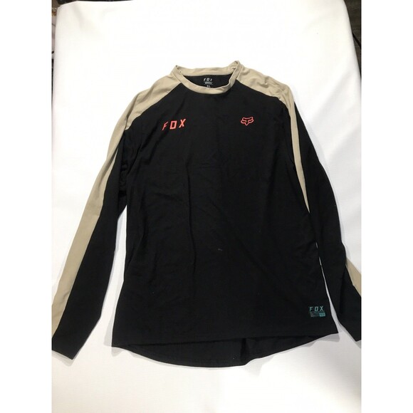 Fox Racing Ranger Dri Release Mid Long Sleeve Jersey MTB Black Xl - Picture 1 of 9